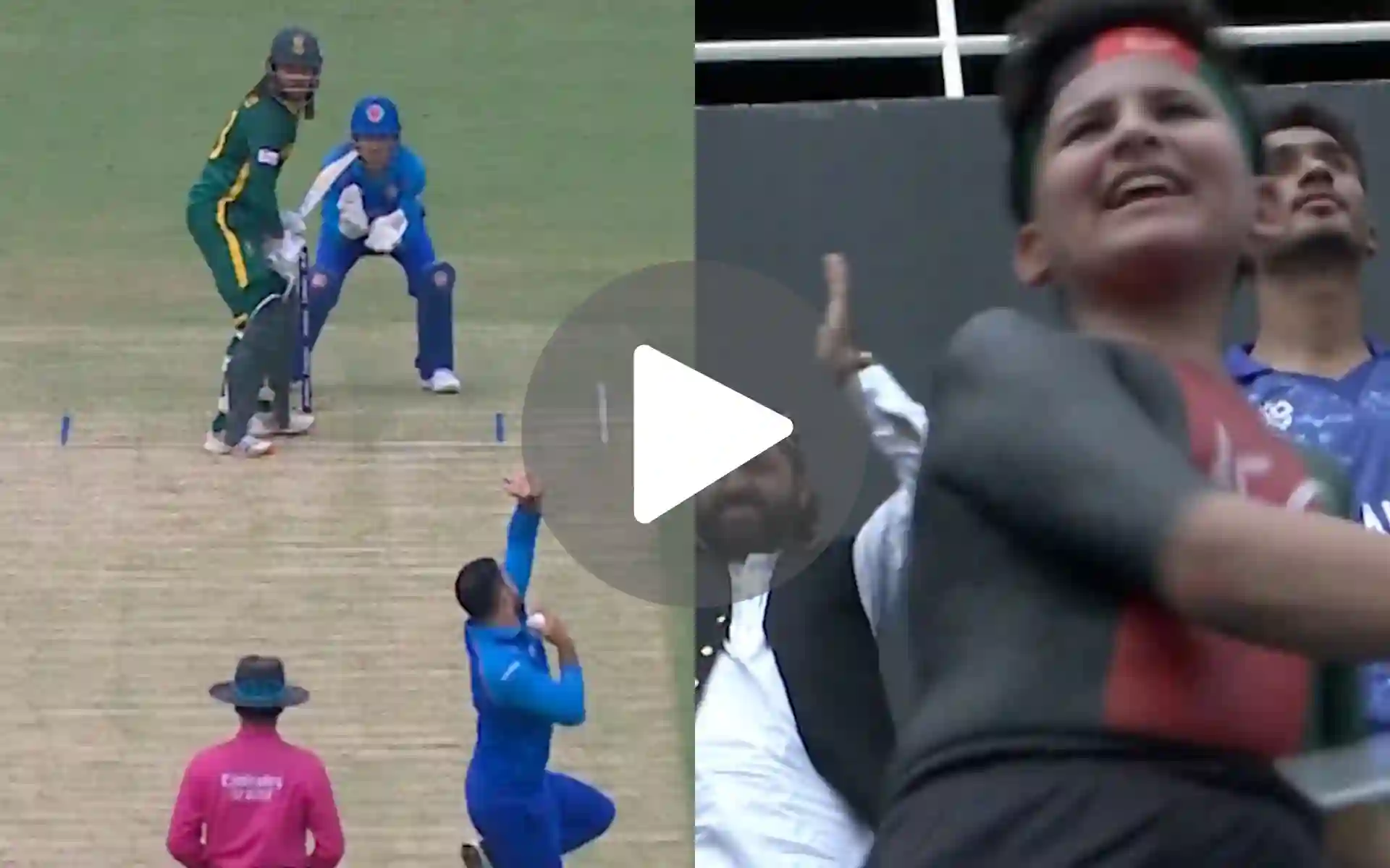 [Watch] Afghan Kid Roars In Joy As 40-Year-Old Nabi Draws First Blood For Afghanistan